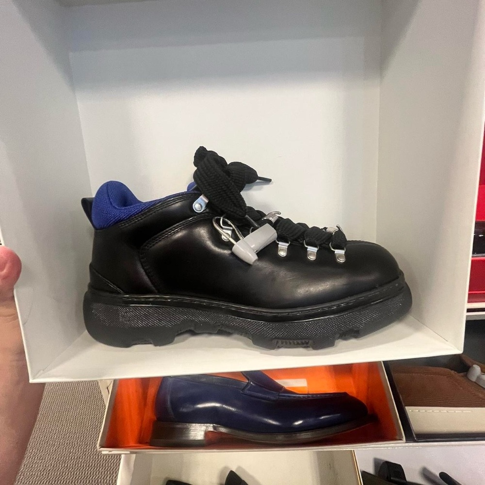 Burberry Black and Blue Men's Boots - Picture 3 of 4